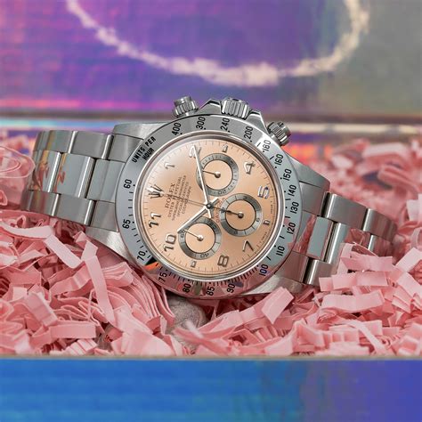 rolex daytona salmone